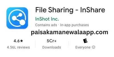 File Sharing- Inshare - Photo Bhejne Wala App Download