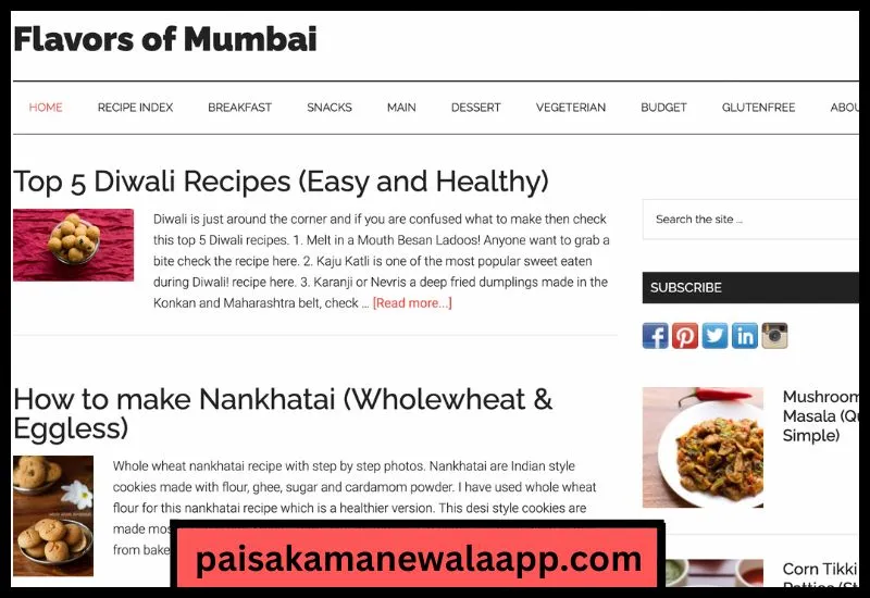 Flavour Of Mumbai – Food Blog Best Website